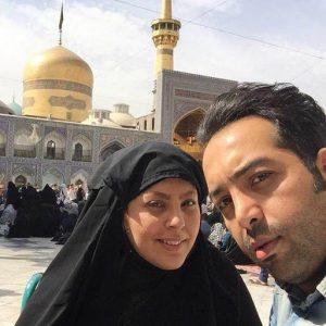 سولماز و احسان در حرم امام هشتم